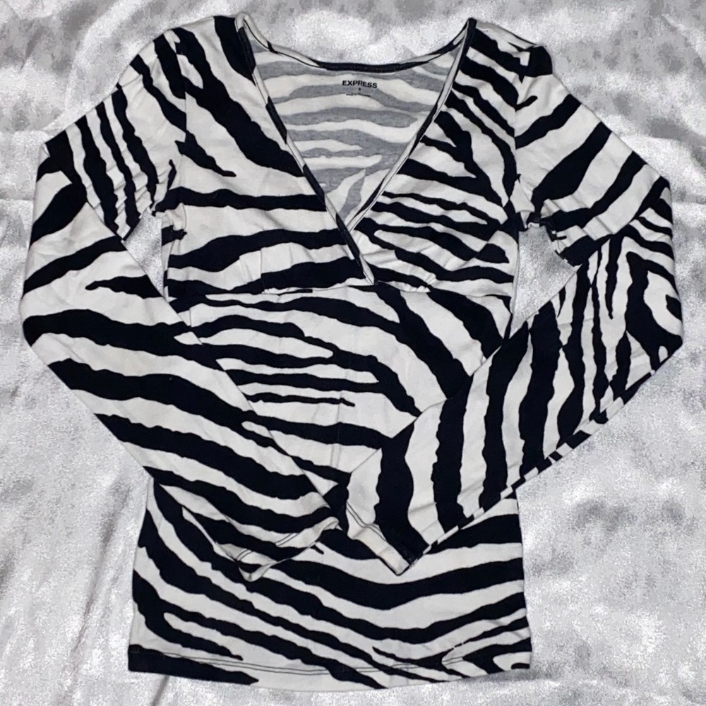 EXPRESS ZEBRA TOP